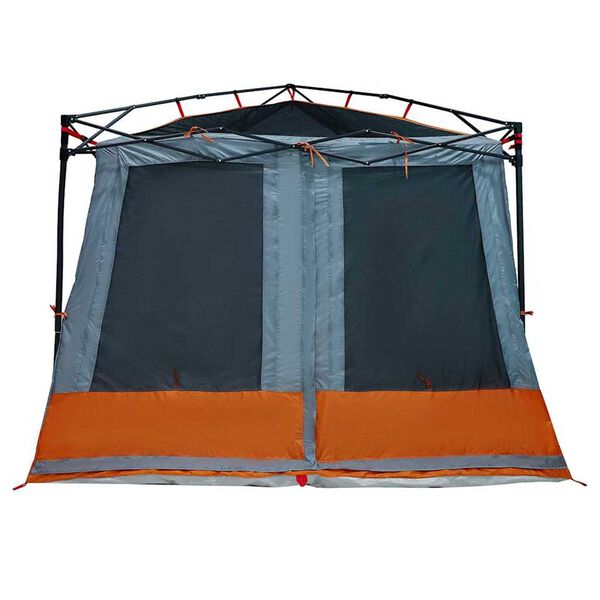 vidaXL Inner Tent with Roof Grey and Orange 291 x 291 x 240 cm Taffeta