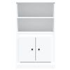 vidaXL Highboard White 60x35.5x103.5 cm Engineered Wood