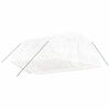 vidaXL Greenhouse with Steel Frame White 30 m&sup2; 6x5x2.3 m