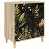 vidaXL Chest of Drawers RHENEN Tropical jungle print 66 x 36.5 x 75 cm