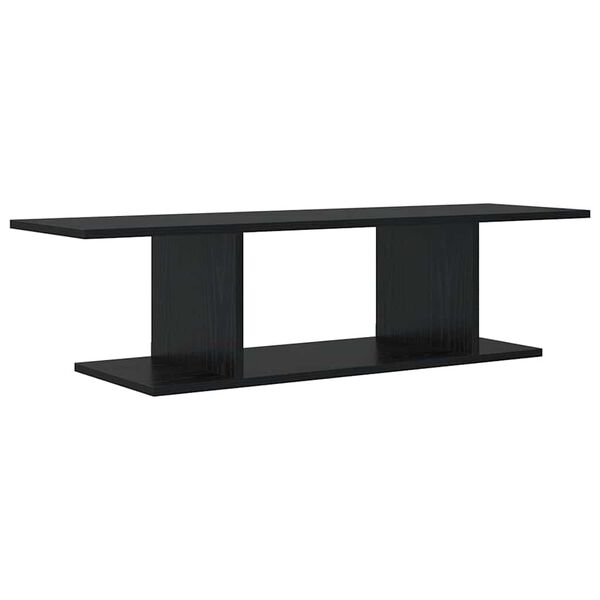 vidaXL TV Cabinet Set Black 103 x 30 x 26.5 cm Engineered Wood