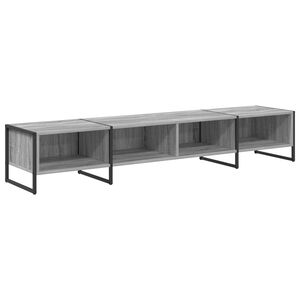 vidaXL TV Cabinet Grey Sonoma 170.5 x 36 x 30.5 cm Engineered Wood