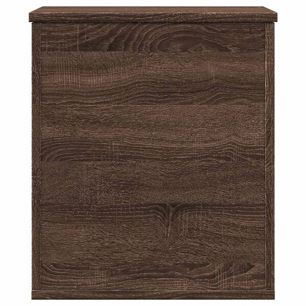 vidaXL Storage Box Brown Oak 40x42x46 cm Engineered Wood