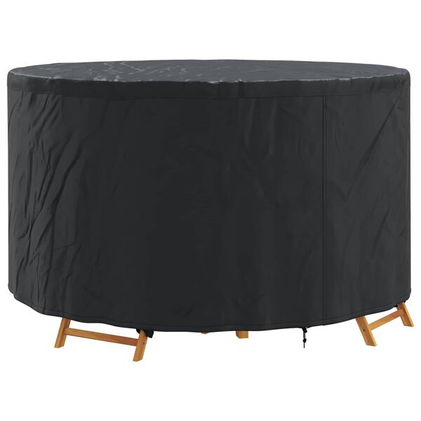 vidaXL Outdoor Furniture Cover Black 157 x 157 x 85 cm 420D fabric