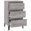 vidaXL Bedside Cabinet Grey Sonoma 40x35x70 cm Engineered Wood