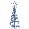 vidaXL LED Christmas Tree with Baubles 80 LEDs Warm White 120 cm