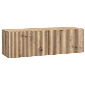 vidaXL Wall-Mounted TV Cabinet Artisan Oak 98 x 31 x 30 cm