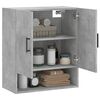 vidaXL Wall Cabinet Concrete Grey 60x31x70 cm Engineered Wood