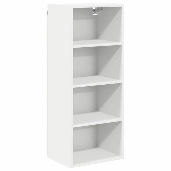 vidaXL Hanging Cabinet White 40 x 29.5 x 100 cm Engineered Wood