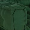 vidaXL Pallet Sofa Cushion Green Fabric