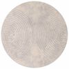 vidaXL Indoor Rug GALATI Beige &Oslash; 120 CM Polyester