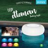 Intex LED Ottoman 86x33 cm
