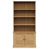 vidaXL Bookcase VIGO 85x35x170 cm Solid Wood Pine