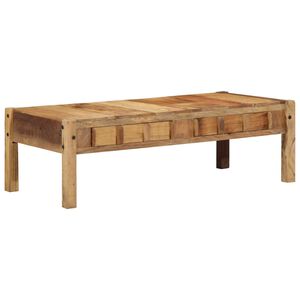 vidaXL Coffee Table Brown 110 x 55 x 35 cm Solid Reclaim wood