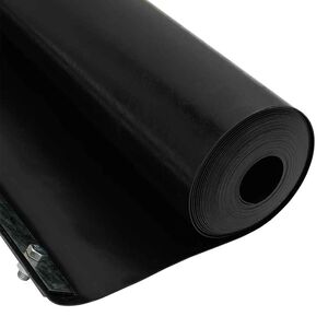 vidaXL Root Barrier Black 0.7 x 3 m Polyethylene