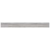 vidaXL Wall Shelves 4 pcs Grey Sonoma 100x10x1.5 cm Engineered Wood