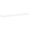 vidaXL Floating Wall Shelf White 120x23.5x3.8 cm MDF