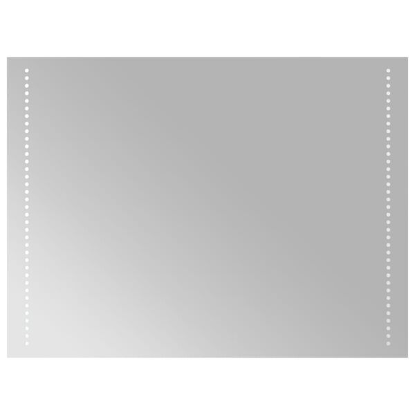vidaXL LED Bathroom Mirror 80x60 cm