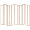 vidaXL Dog Gate Foldable 3 Panels 150 cm Poplar Wood