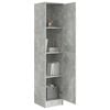 vidaXL Highboard Concrete Grey 35 x 39 x 168 cm