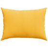 vidaXL Sofa Pillows 2 pcs Light Yellow 70 x 50 cm Corduroy Fabric