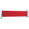 vidaXL Patio Retractable Side Awning 60x300 cm Red