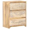 vidaXL Sideboard 60x35x75 cm Solid Mango Wood