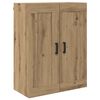 vidaXL Highboard with Drawer 2 pcs Artisan Oak Engineered Wood