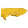 vidaXL Dog Raincoat with Reflective Strips Polyester Yellow XXS