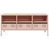 vidaXL TV Cabinet Pink 101.5x39x43.5 cm Cold-rolled Steel