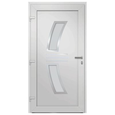 vidaXL Front Door White 98x208 cm
