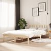 vidaXL Bed Frame without Mattress Solid Wood 120x200 cm