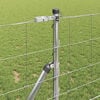 vidaXL Fence Post Galvanized 50 x 1 m Steel