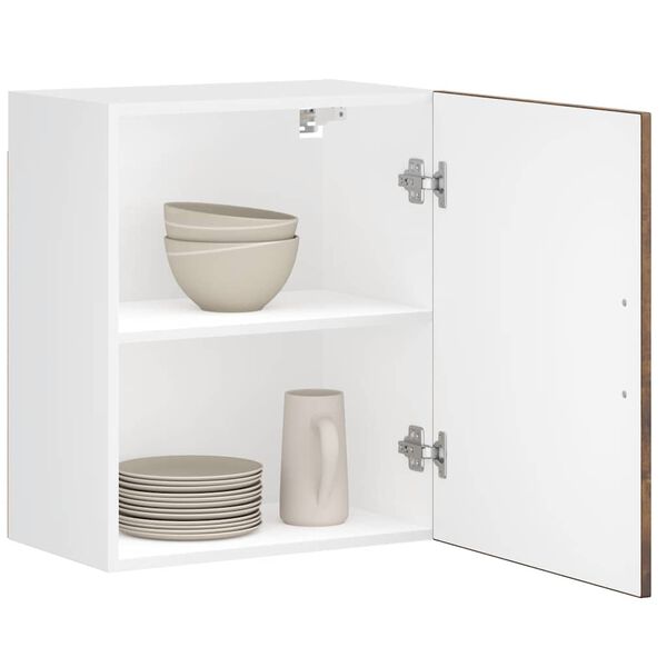 vidaXL Kitchen Wall Cabinet&nbsp;Porto Smoked Oak Engineered Wood