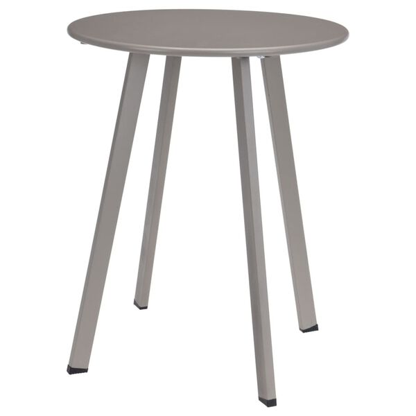 ProGarden Outdoor Side Table 40x49 cm Matte Taupe