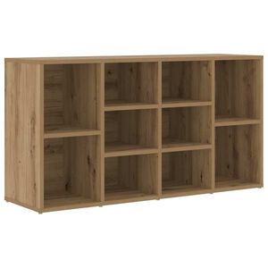 vidaXL Shoe Bench 103 x 30 x 54.5 cm Engineered Wood Artisan Oak