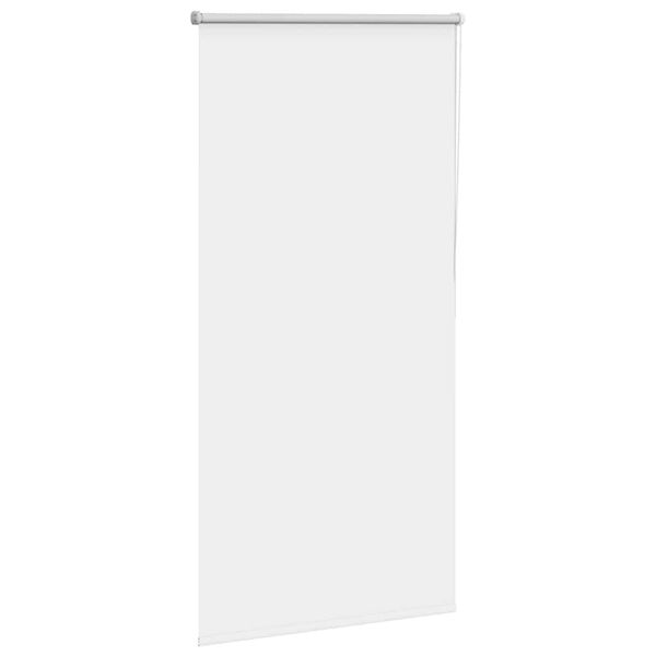 vidaXL Roller Blind Blackout White 65x175 cm Fabric Width 60.7 cm Polyester