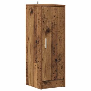 vidaXL Shoe Cabinet 32 x 35 x 92 cm Old Wood