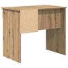 vidaXL Desk with Drawer Artisan oak 90 x 49.5 x 75 cm Engineered wood