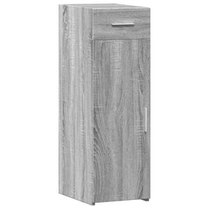 vidaXL Sideboard Grey Sonoma 30x42,5x93 cm Engineered Wood