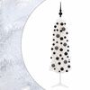 vidaXL Artificial Slim Christmas Tree with Bauble 150 cm 150 LEDs