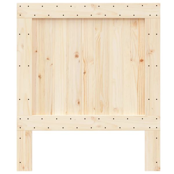 vidaXL Headboard 90x104 cm Solid Wood Pine