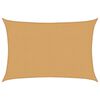 vidaXL Sunshade Sail 160 g/m&sup2; Rectangular Sand 2x3 m HDPE