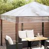 vidaXL Gazebo Cover Replacement Transparent 300 x 300 x 26 cm PVC