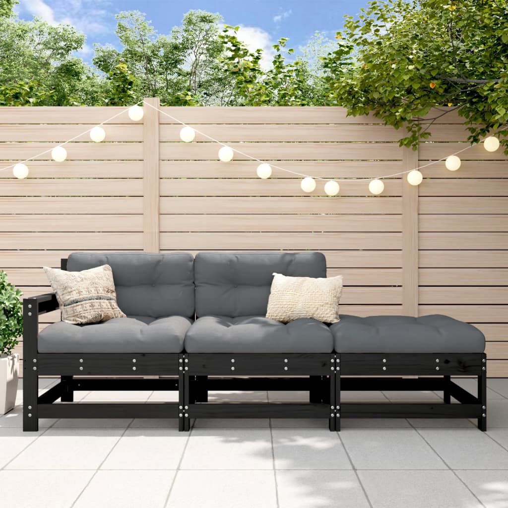 Vidaxl 3 piece garden lounge set hotsell