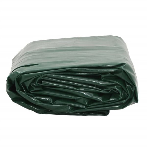 vidaXL Tarpaulin Green 3.5x5 m 650 g/m&sup2;