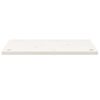 vidaXL Desk Top White 80x40x2.5 cm Solid Wood Pine