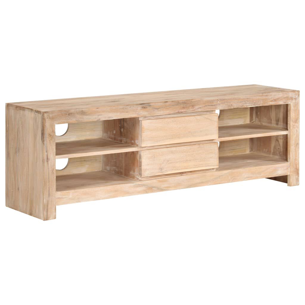 Light brown tv shop stand