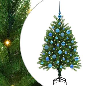 vidaXL Christmas Tree with 150 LEDs with Stand Green 120 cm PE