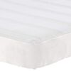 vidaXL Bed Mattress with Mattress Cream 90 x 190 cm Fabric
